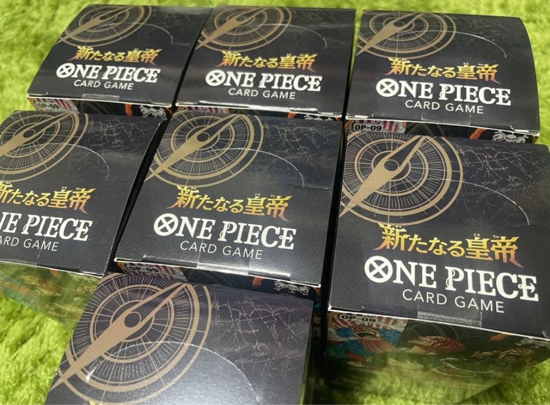 ワンピースカード【新たなる皇帝 7BOX テープ付き】新品未開封