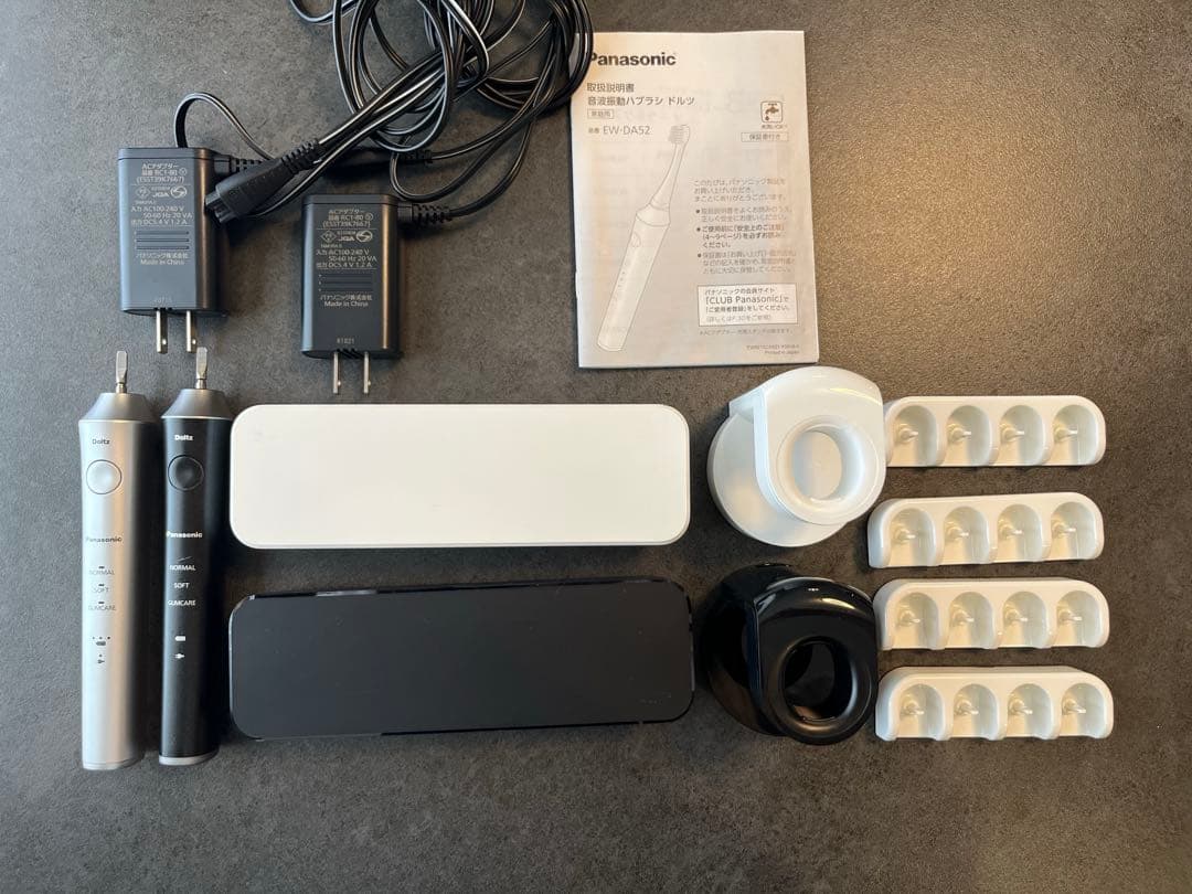 Panasonic Doltz電動歯ブラシ 説明書付属品付き まとめ売りバラ売り