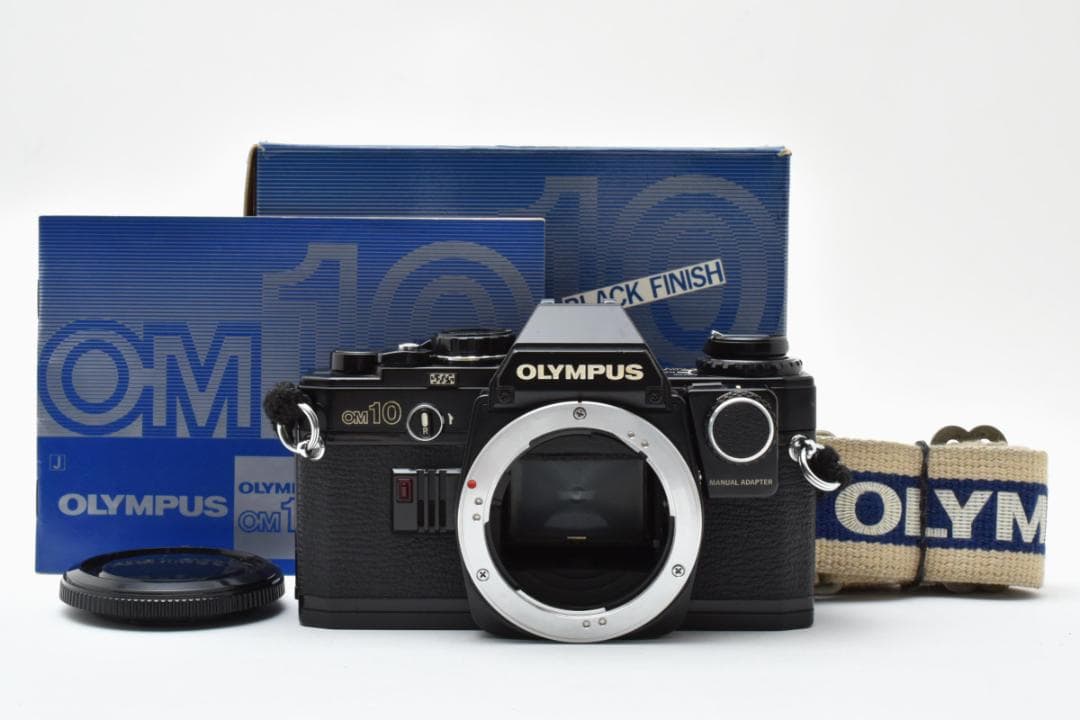 ★モルト貼り替え済・超美品★ オリンパス OM10 ボディ 箱付き #19983