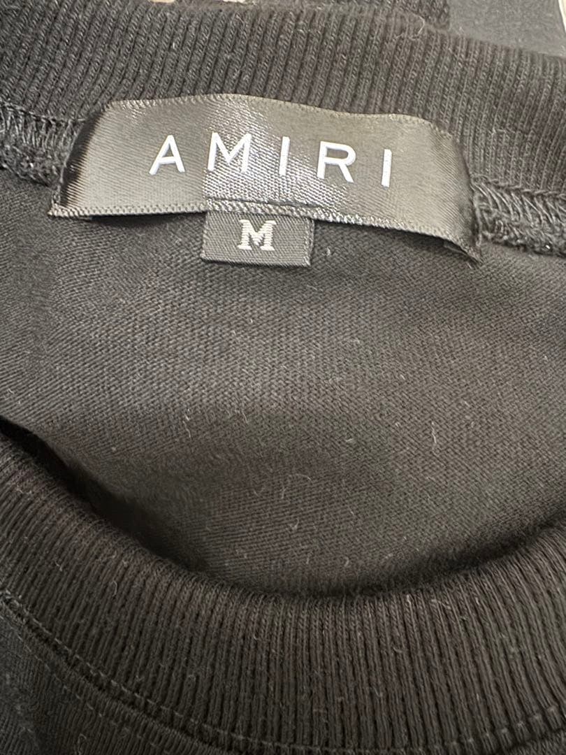 AMIRI ブラック Tシャツ ロンT M