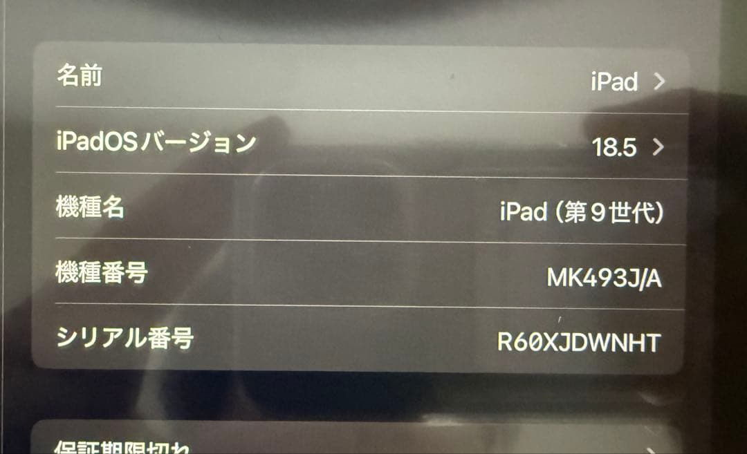 iPad 第9世代 Wi-Fi+Cellularモデル 本体 64GB シルバー