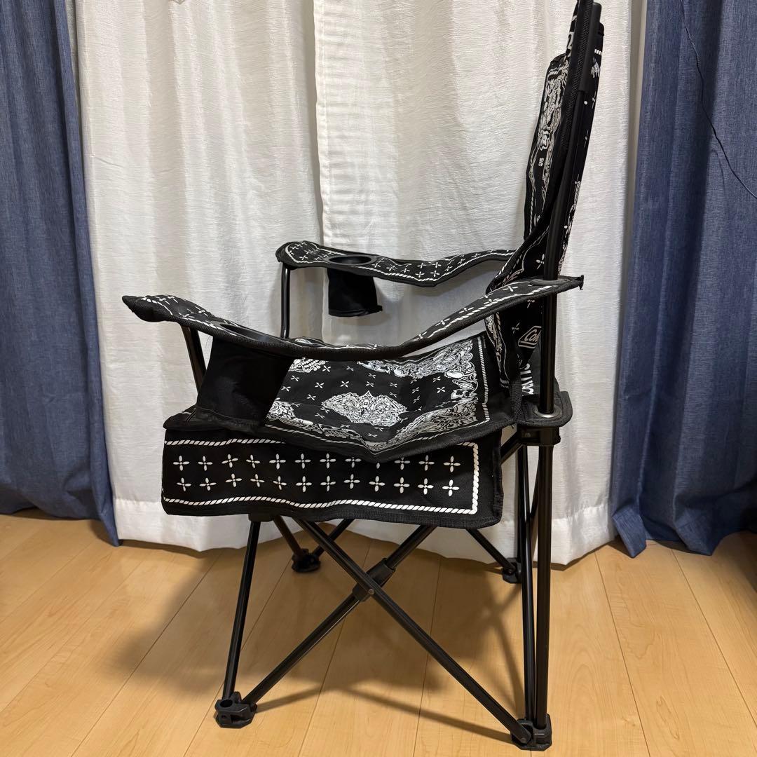 Coleman BEAMS コールマン　ビームス　アームチェア　バンダナ柄