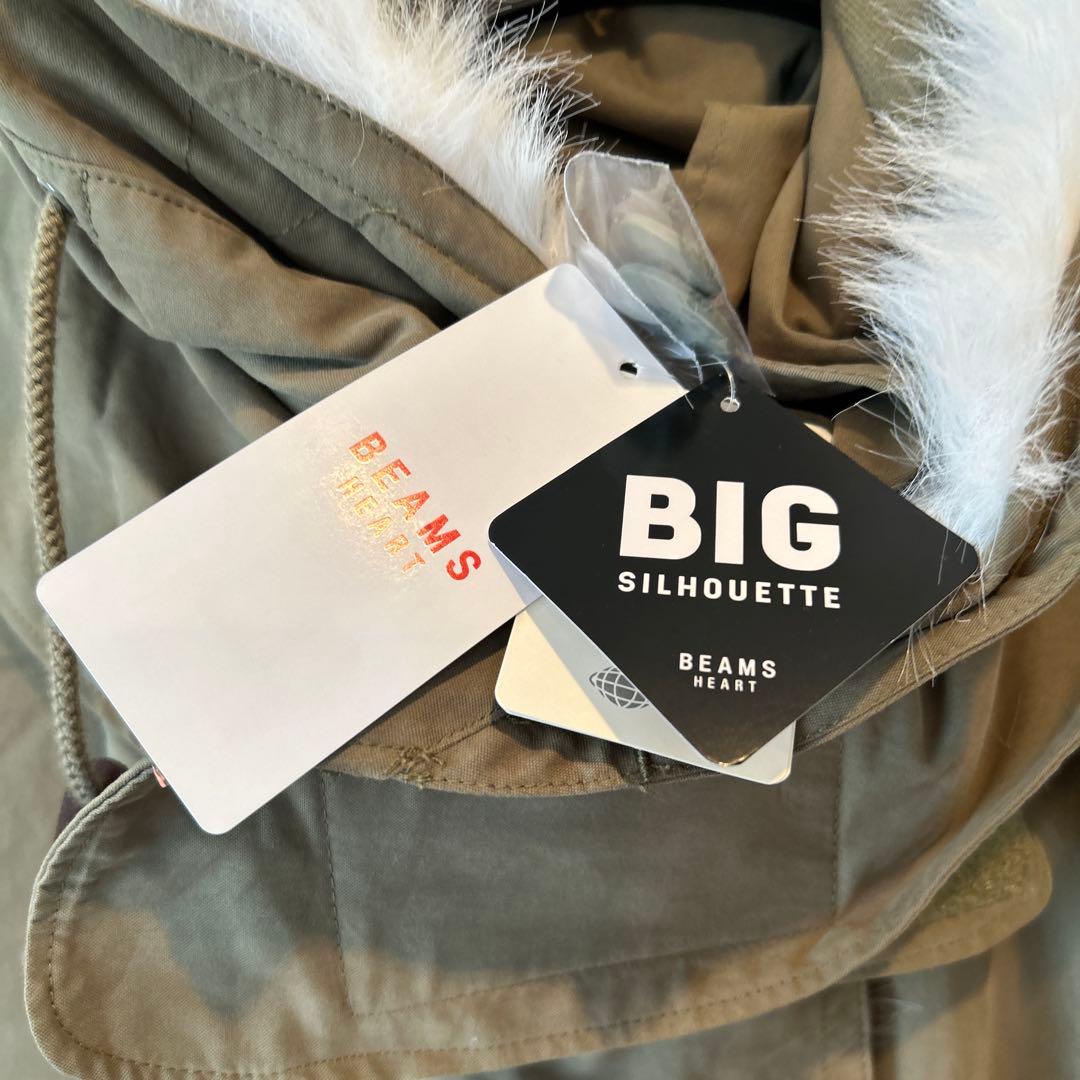 BEAMS HEART MEN 新品フード付モッズコート