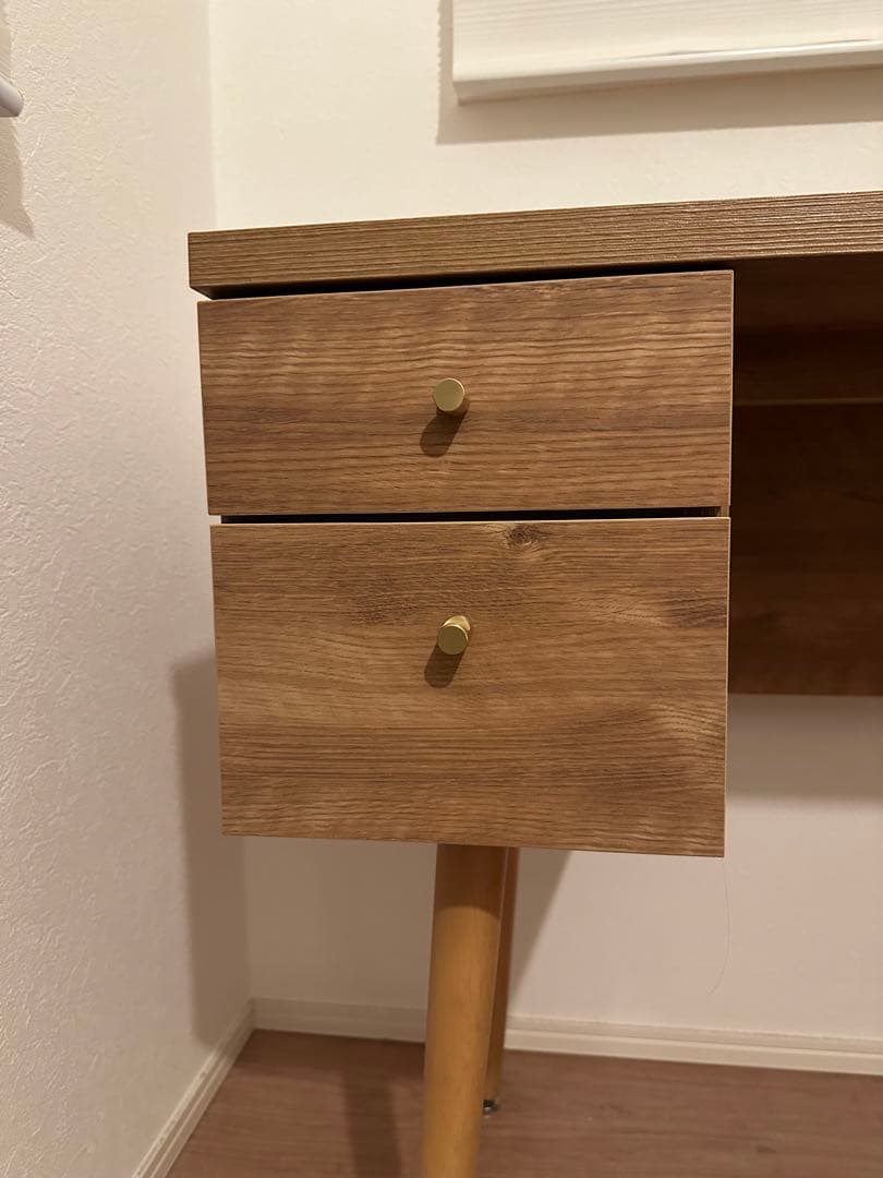 【傷なし美品/3月初旬迄の出品】LOWYA 日本製 ドレッサーデスク