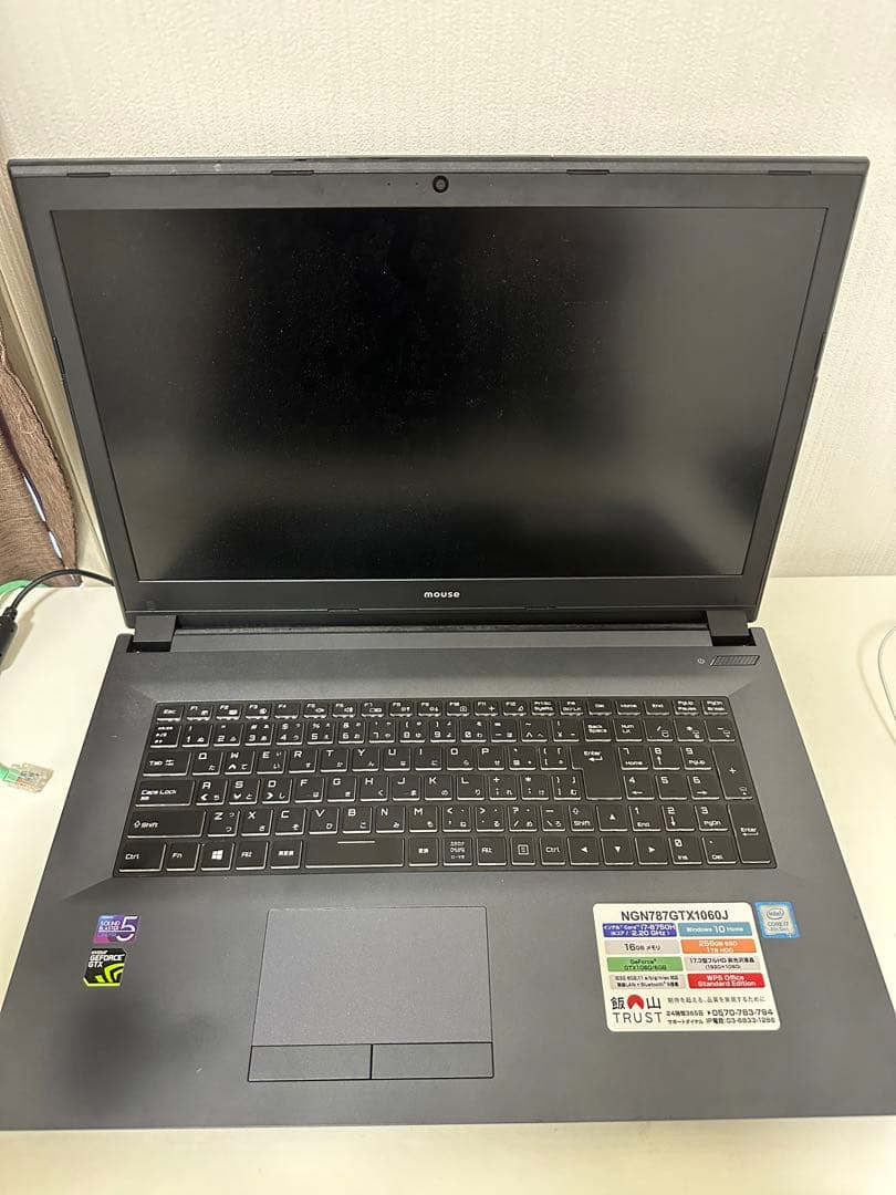 【値引き・即決可】ゲーミングノートパソコン GTUNE