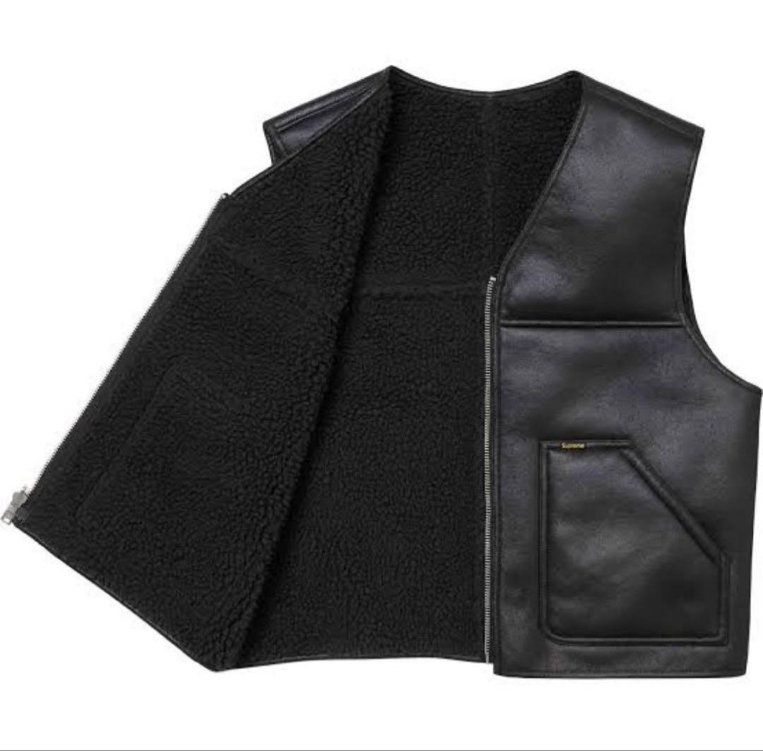 トップス supreme Reversible Faux Shearling Vest