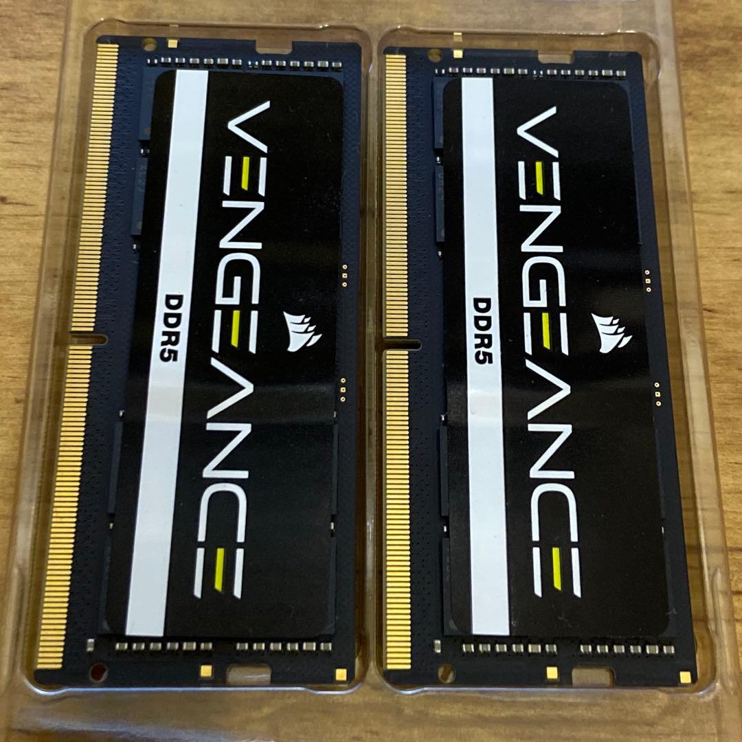 メモリー CORSAIR VENGEANCE SODIMM DDR5 64GB