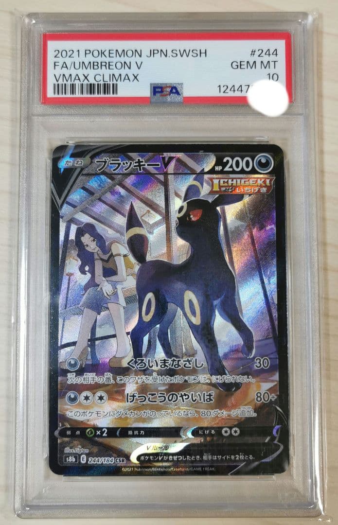 ブラッキーV CSR PSA10 ポケモンカードゲーム　ポケカ　美品