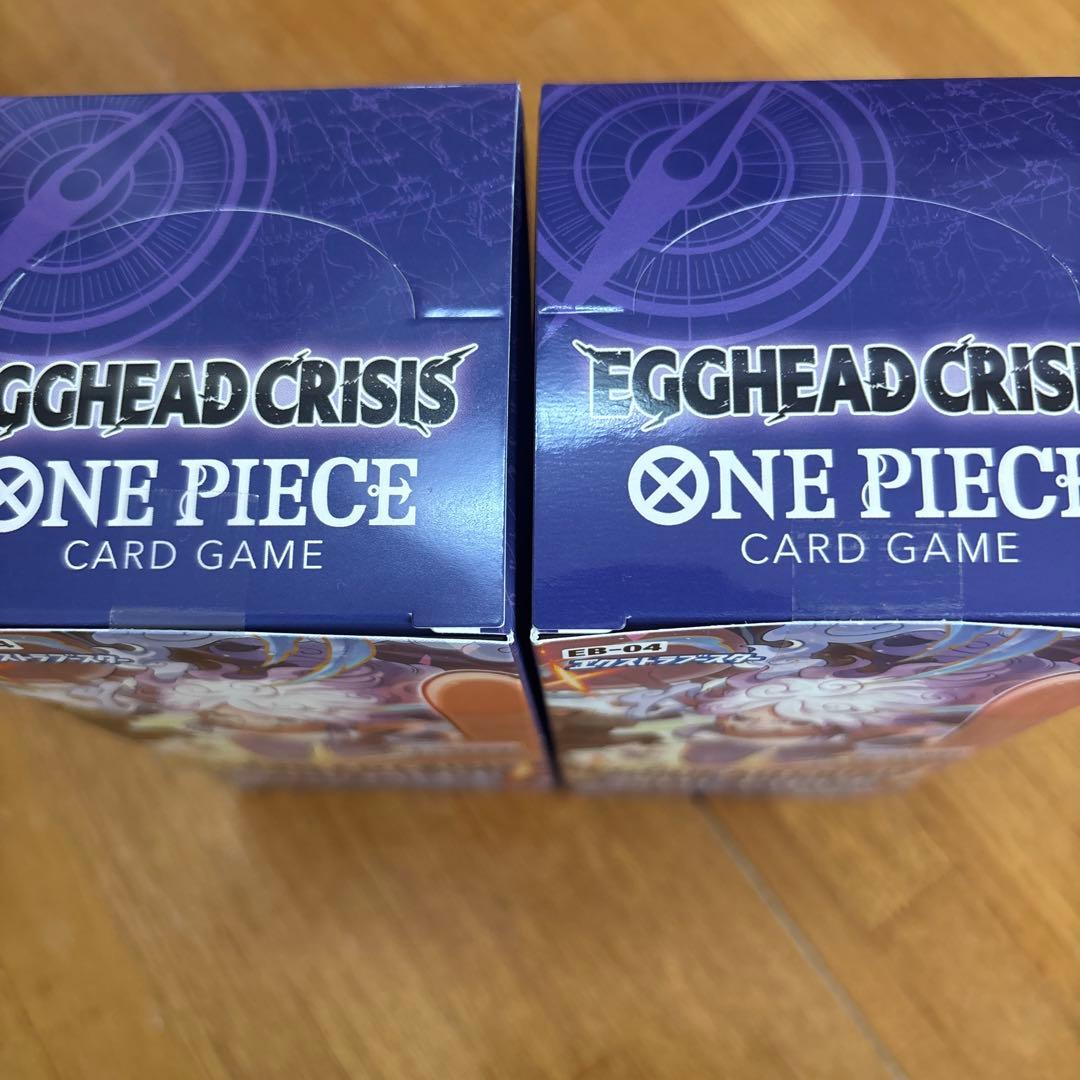 ワンピースカードゲーム　EGGHEAD CRISIS テープ付き　2BOX