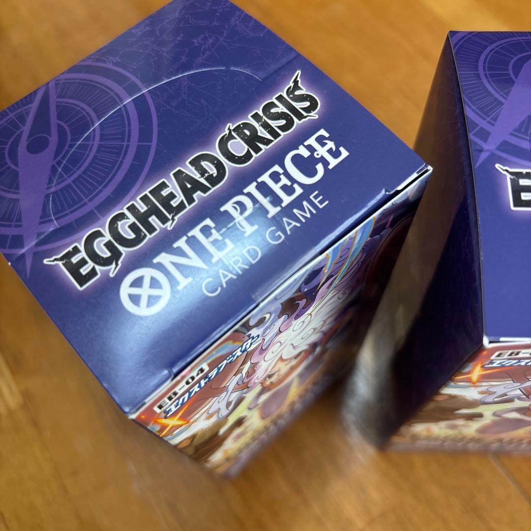 ワンピースカードゲーム　EGGHEAD CRISIS テープ付き　2BOX