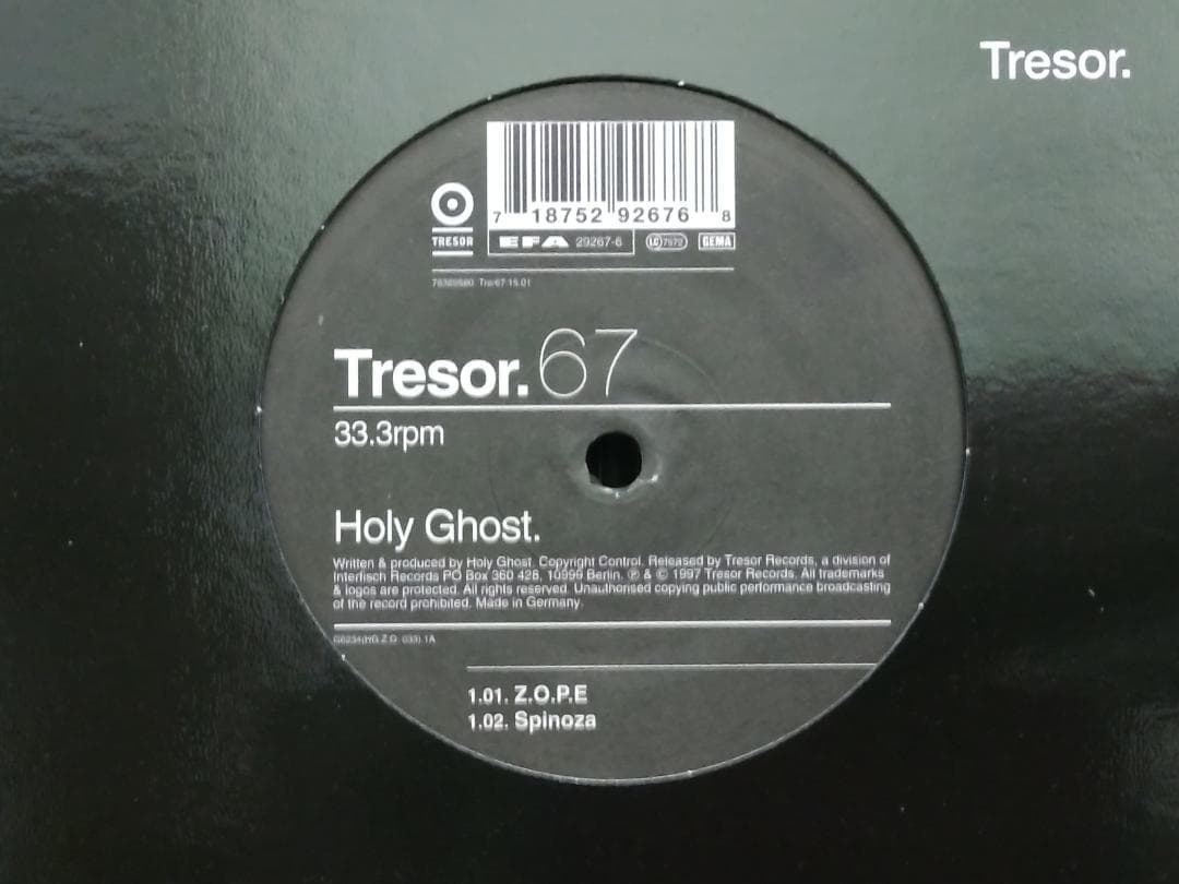Tresor. （25枚セット） レコード レーベル TECHNO トレゾア