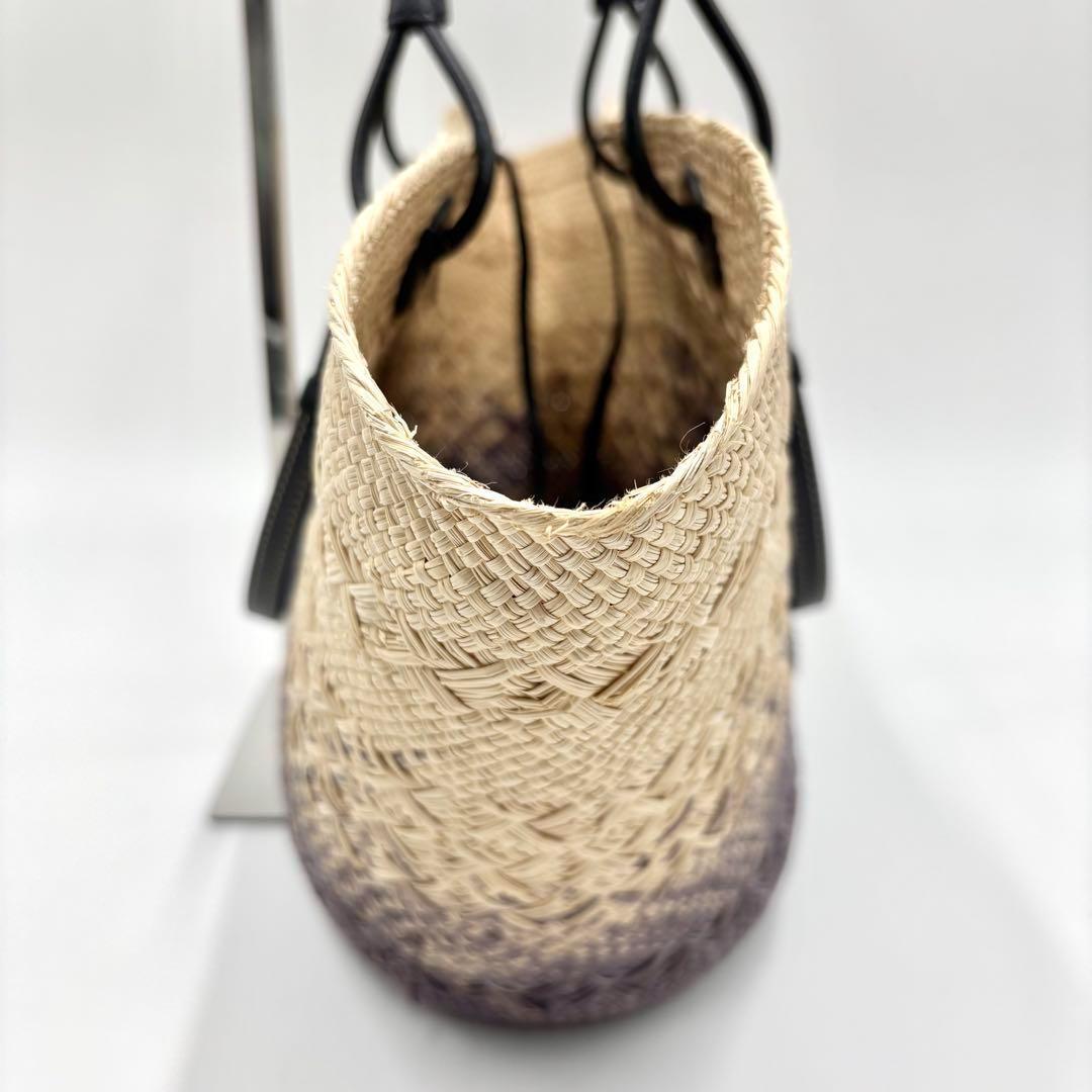 【極美品】 LOEWE ロエベ バスケットバッグ イラカヤシ カーフ 希少