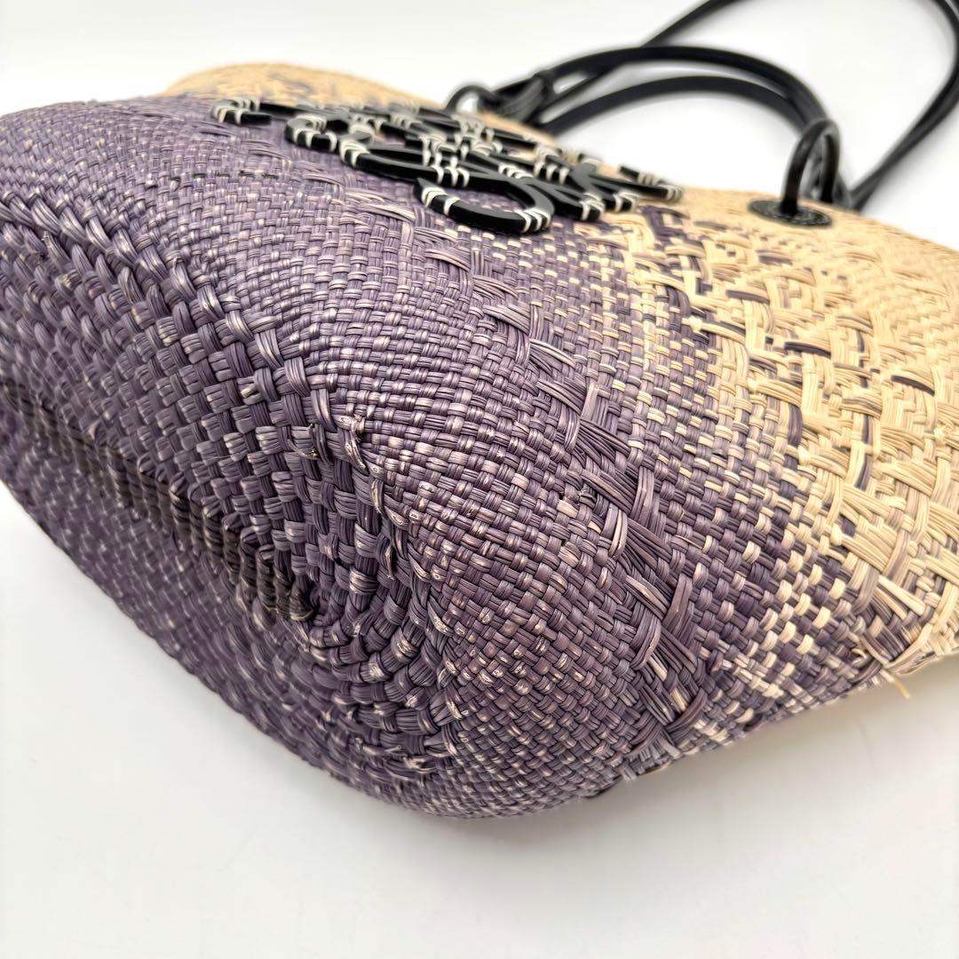 【極美品】 LOEWE ロエベ バスケットバッグ イラカヤシ カーフ 希少