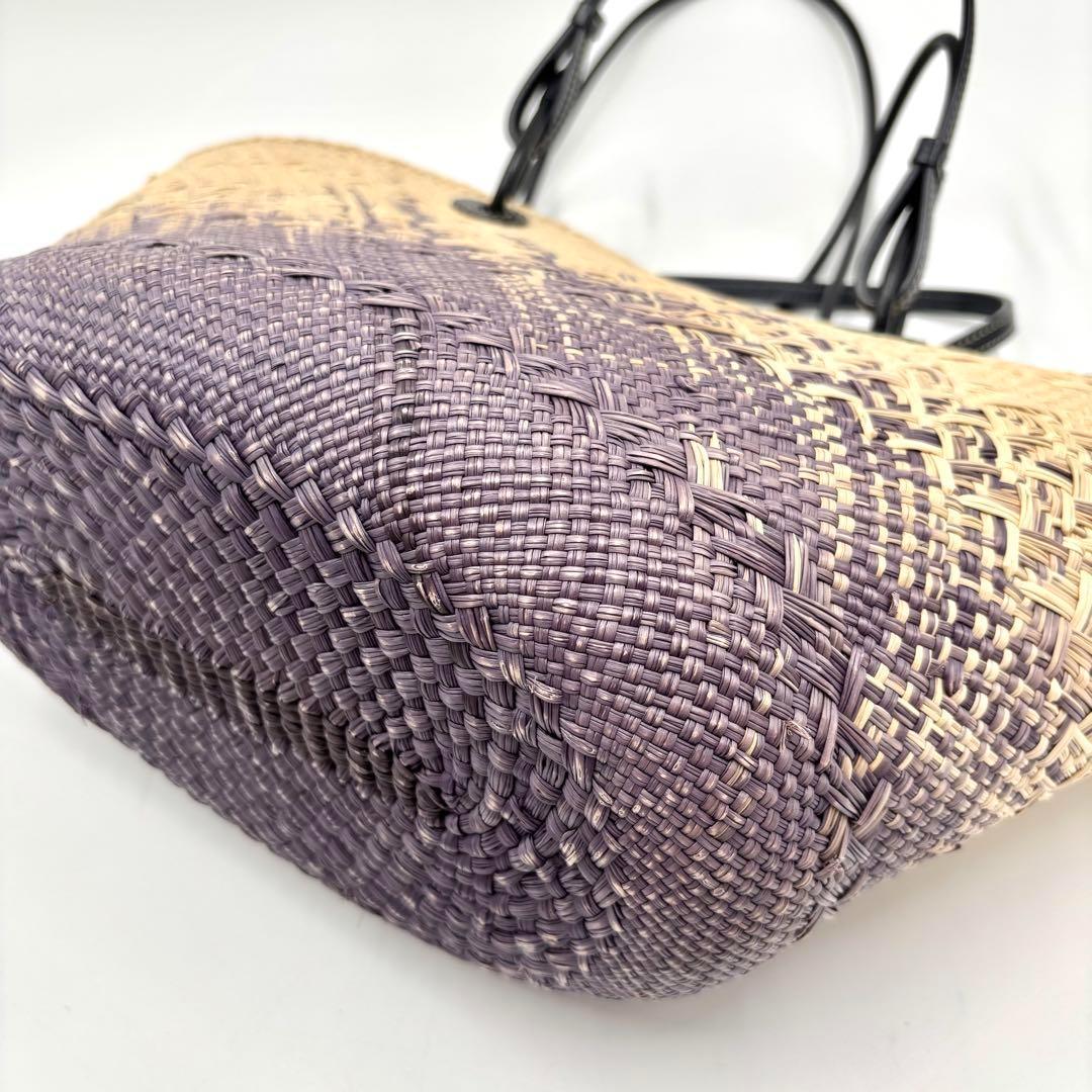 【極美品】 LOEWE ロエベ バスケットバッグ イラカヤシ カーフ 希少