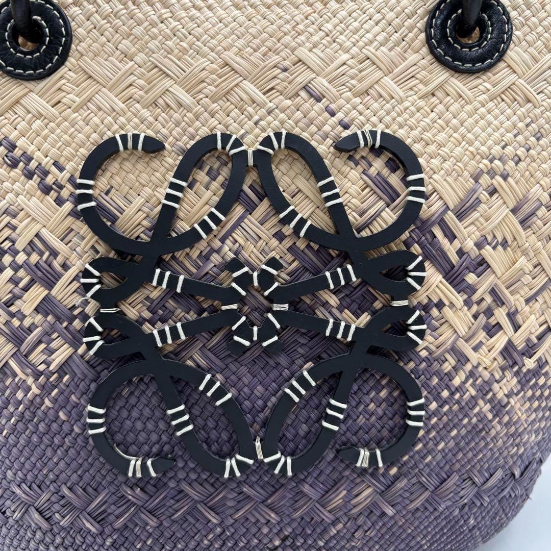 【極美品】 LOEWE ロエベ バスケットバッグ イラカヤシ カーフ 希少