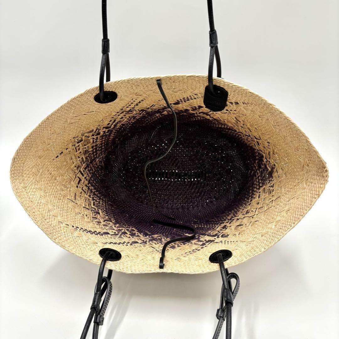【極美品】 LOEWE ロエベ バスケットバッグ イラカヤシ カーフ 希少