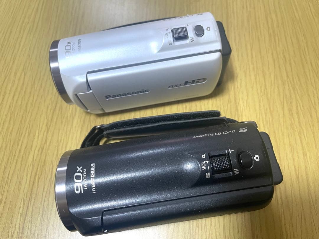 Panasonic HC-V480MS ホワイト、ブラック2台セット