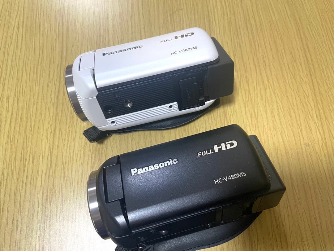 Panasonic HC-V480MS ホワイト、ブラック2台セット