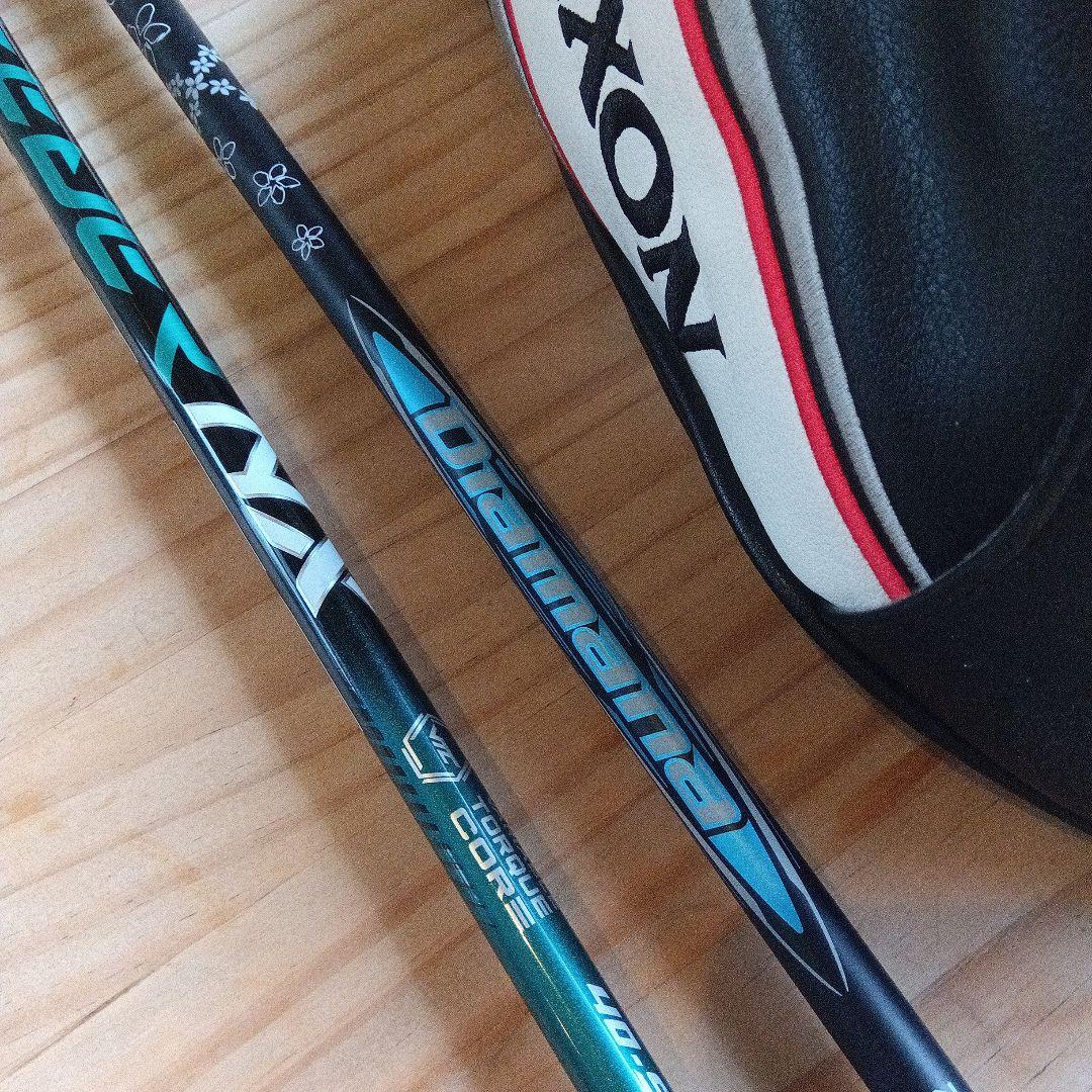 スリクソンZxiドライバー９度シャフト2本