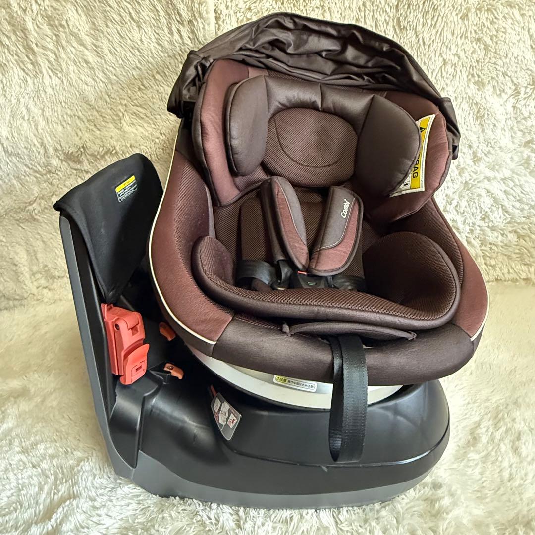 【清掃済】combi クルムーヴスマートCG-UTG シートベルト固定