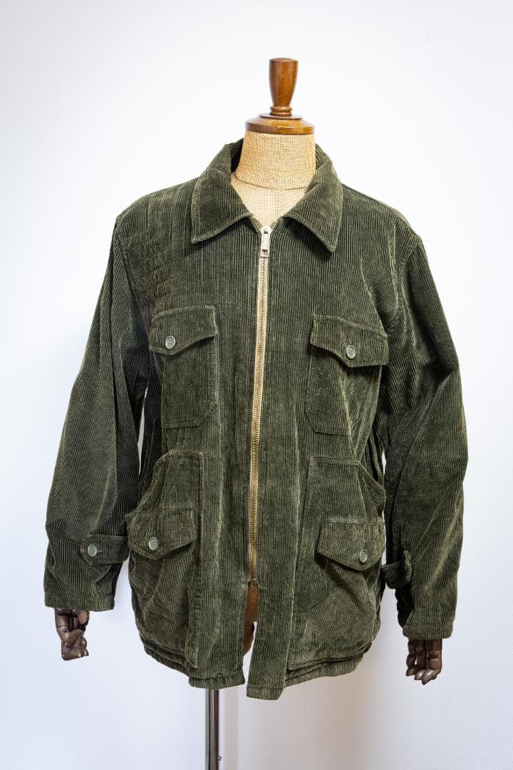 美品70sコーデュロイハンティングジャケットUSAヴィンテージMilitary