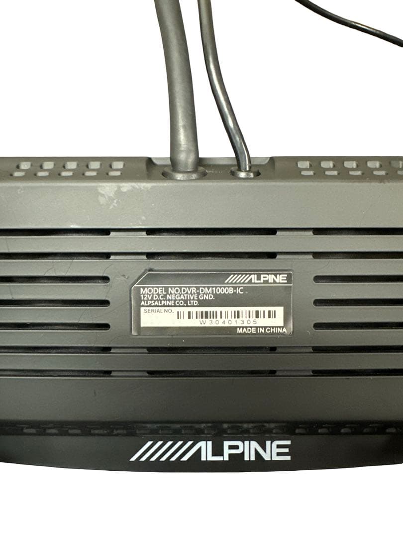 ALPINE DVR-PM1000-IC ドライブレコーダー