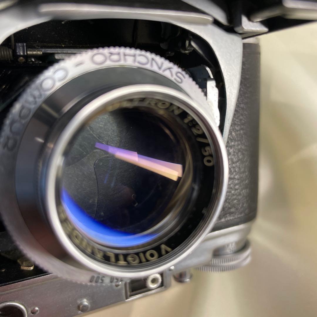 【美品,希少】Voigtlander VITOIII 蛇腹 カメラ レトロ