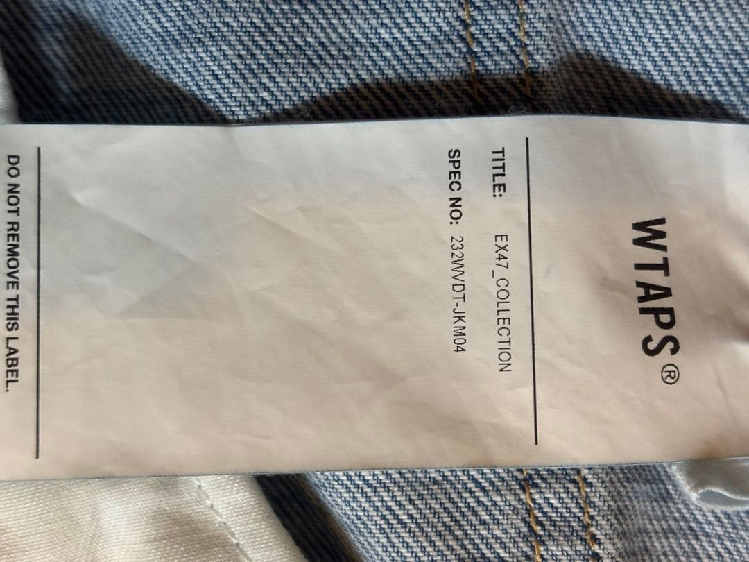 ジャケット・アウター WTAPS DADDY / JACKET / COTTON. DENIM