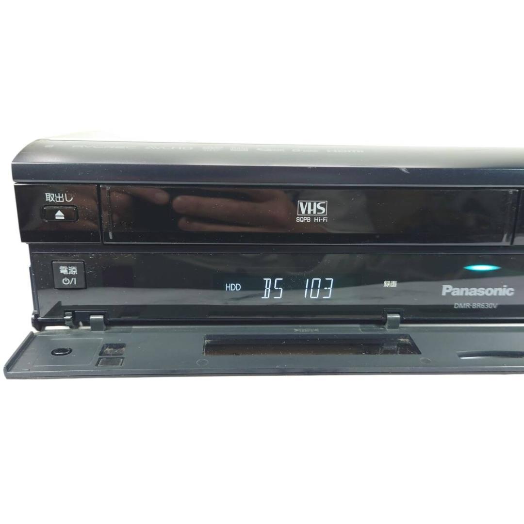 パナソニック DMR-BR630V HDD内蔵VHS一体型BD/DVDレコーダー