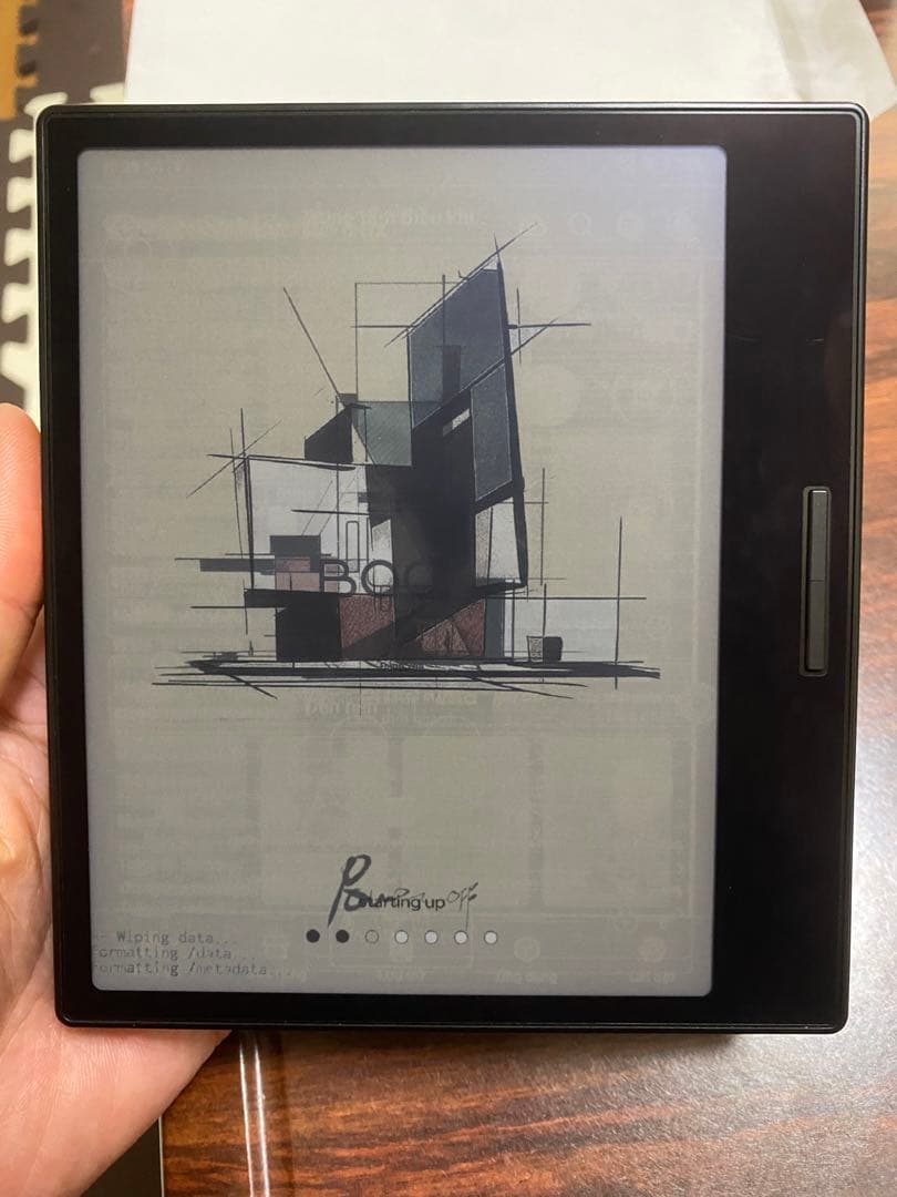 BOOX Go Color 7 全体的に劣化 残像多め + おまけ