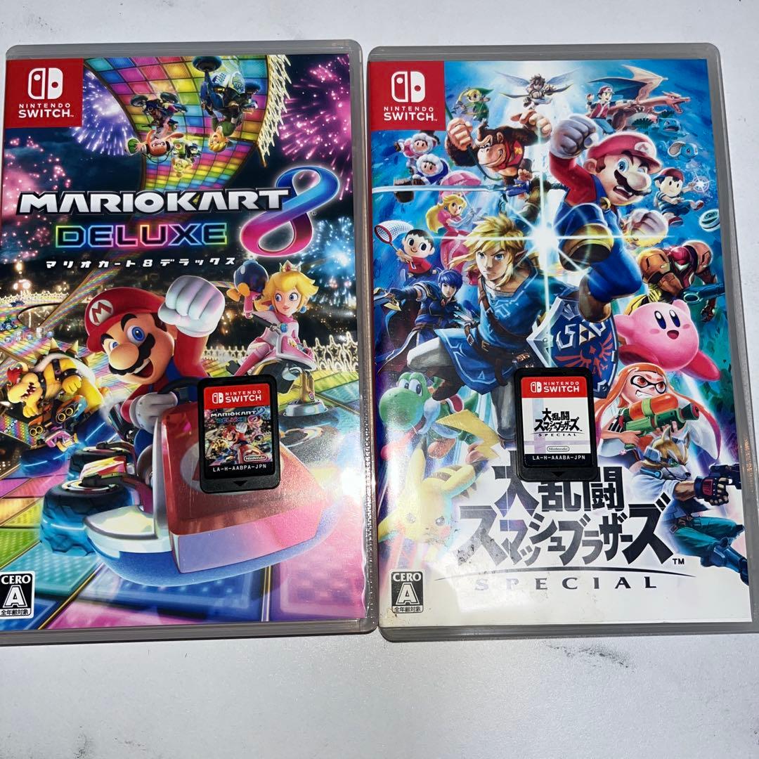 マリオカート8 デラックス & 大乱闘スマッシュブラザーズ 今日購入で配送可能