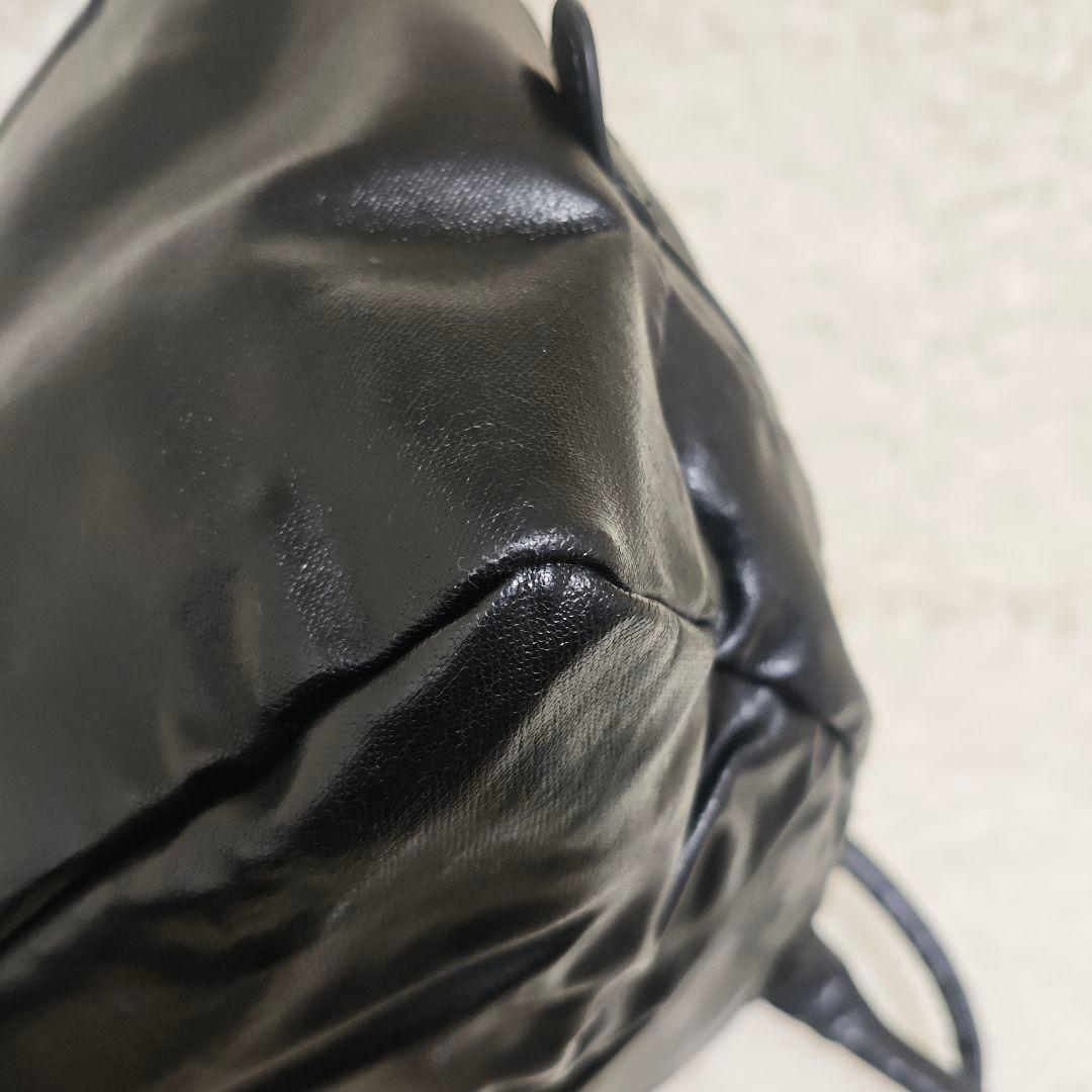 美品✨jas m.b.BLUE ジャスエムビー ボストンバッグ ブラック