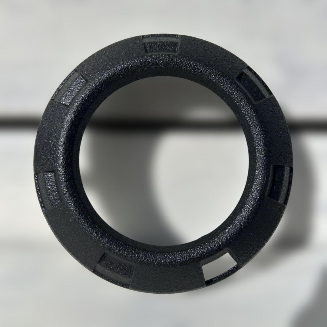 デリカD5MC前　フォグランプベゼル(フォグランプカバー)チッピング塗装