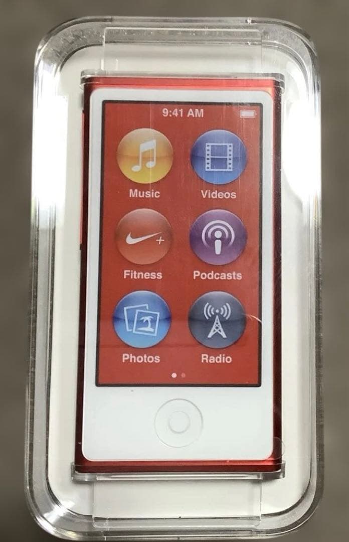 ポータブルプレーヤー iPod nano 16G Red MD744J/A
