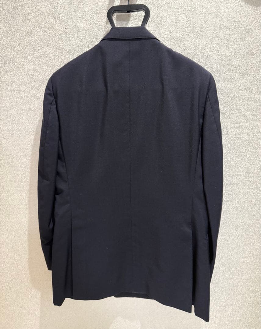 【 大きいサイズ 】 バーバリー　紺ブレ　セットアップ　スーツ　ホースロゴ　XL