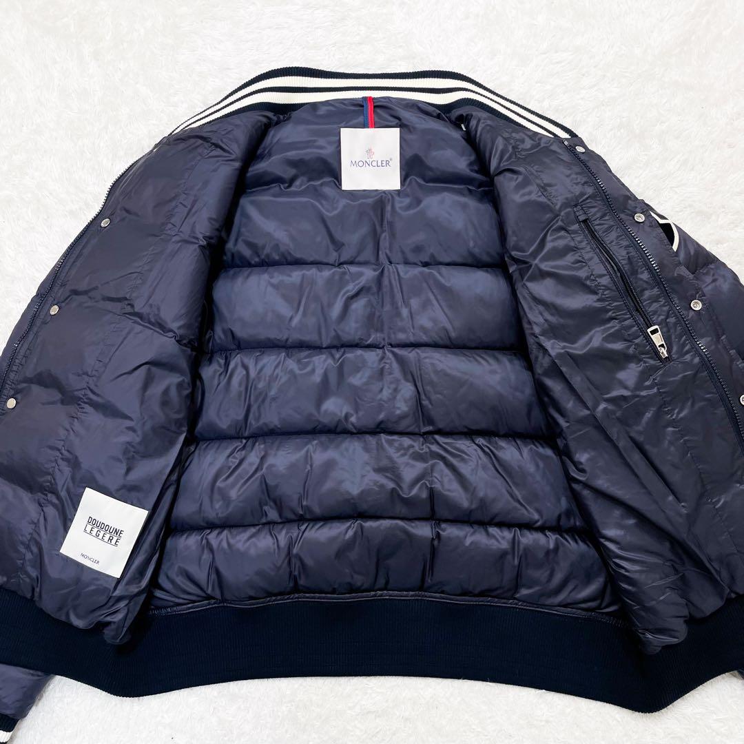 極美品 MONCLER モンクレール バーフォーテン ダウンジャケット ネイビー