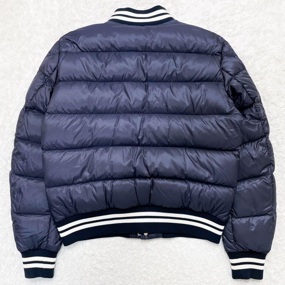 極美品 MONCLER モンクレール バーフォーテン ダウンジャケット ネイビー