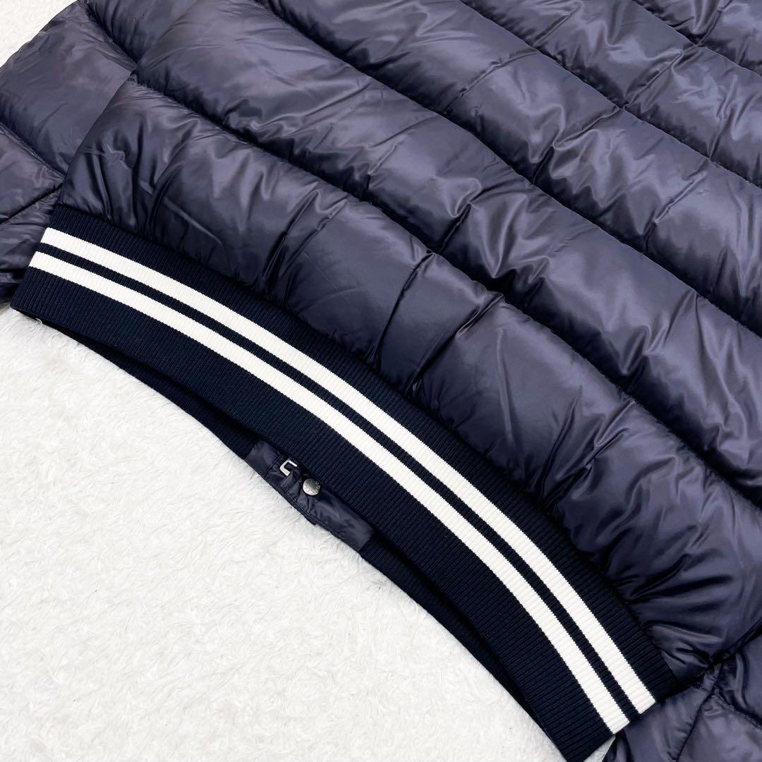 極美品 MONCLER モンクレール バーフォーテン ダウンジャケット ネイビー
