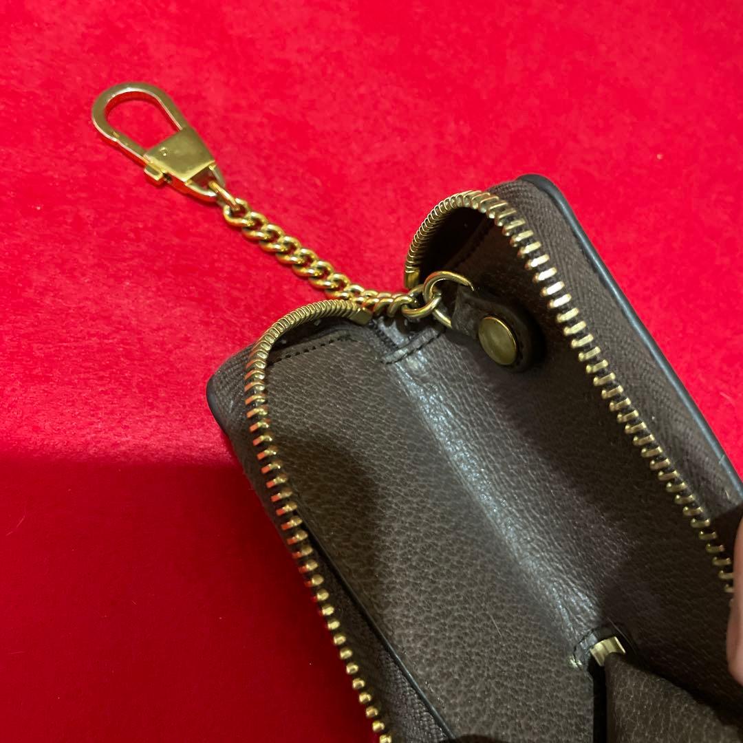 セール！ 確実正規品 GUCCI オフィディア 長財布キーケース 小銭