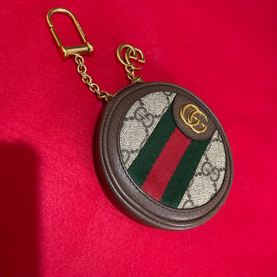 セール！ 確実正規品 GUCCI オフィディア 長財布キーケース 小銭