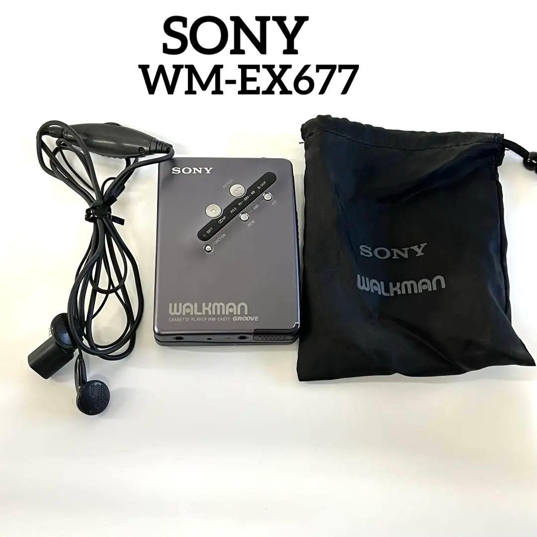 ソニー SONY WM-EX677 WALKMAN カセットプレーヤー