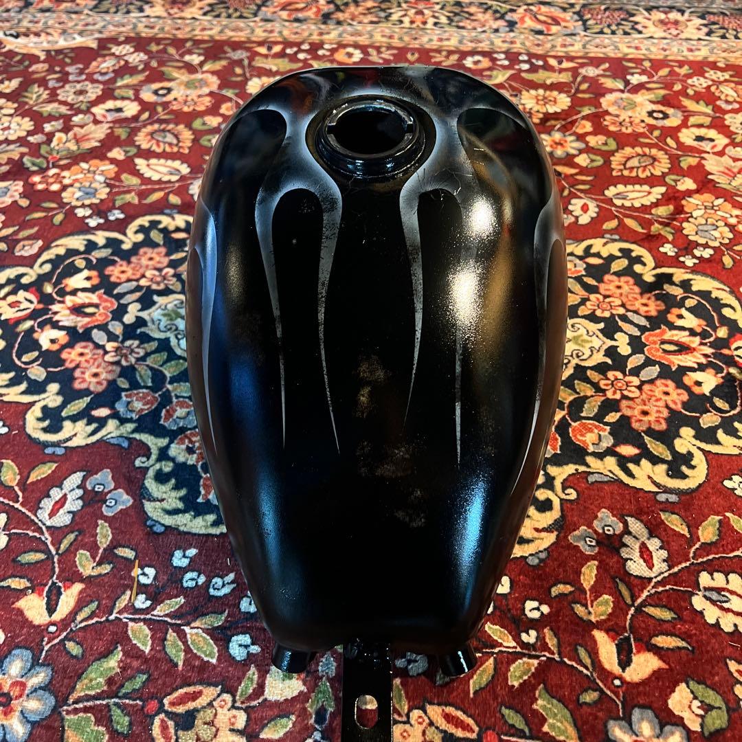 ピーナッツタンク　クラック　エイジング塗装　キャップ付き！