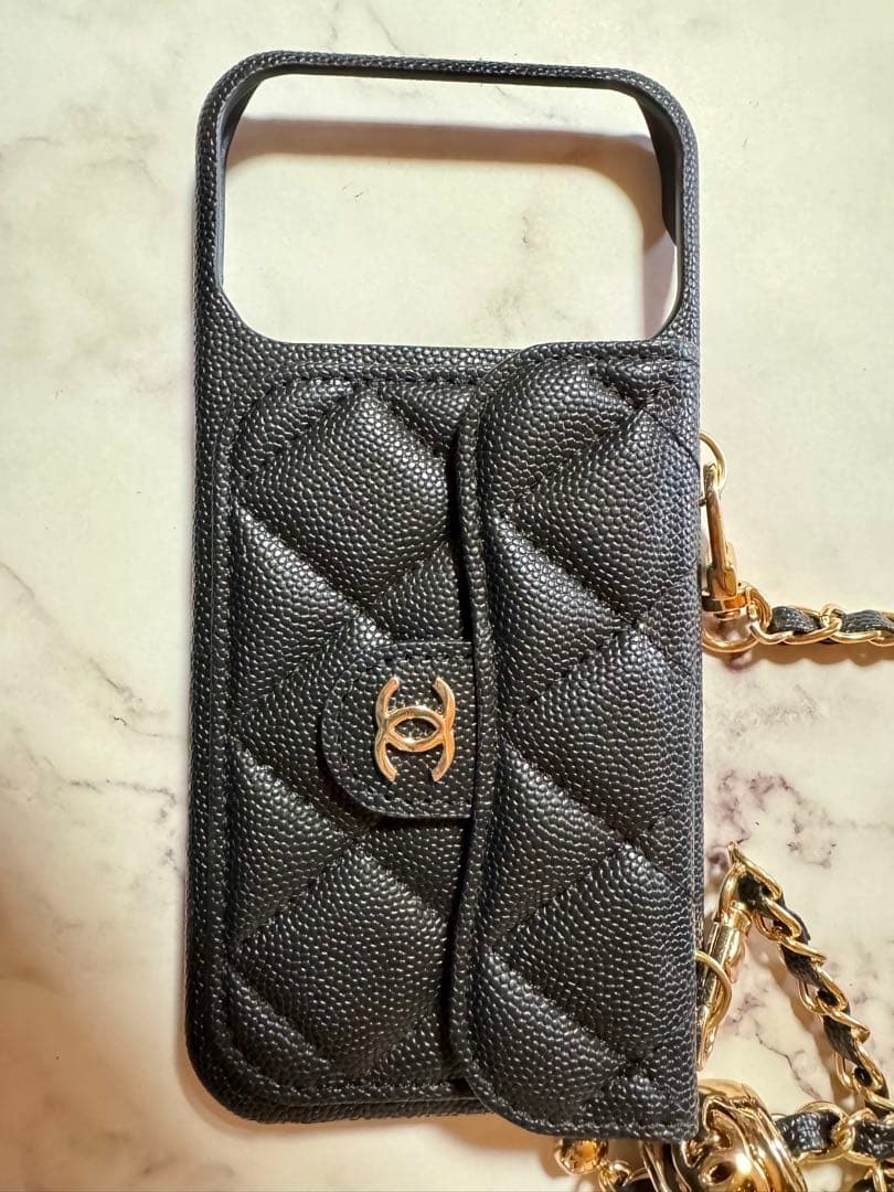 CHANEL シャネル iPhoneケース 17pro max ショルダー