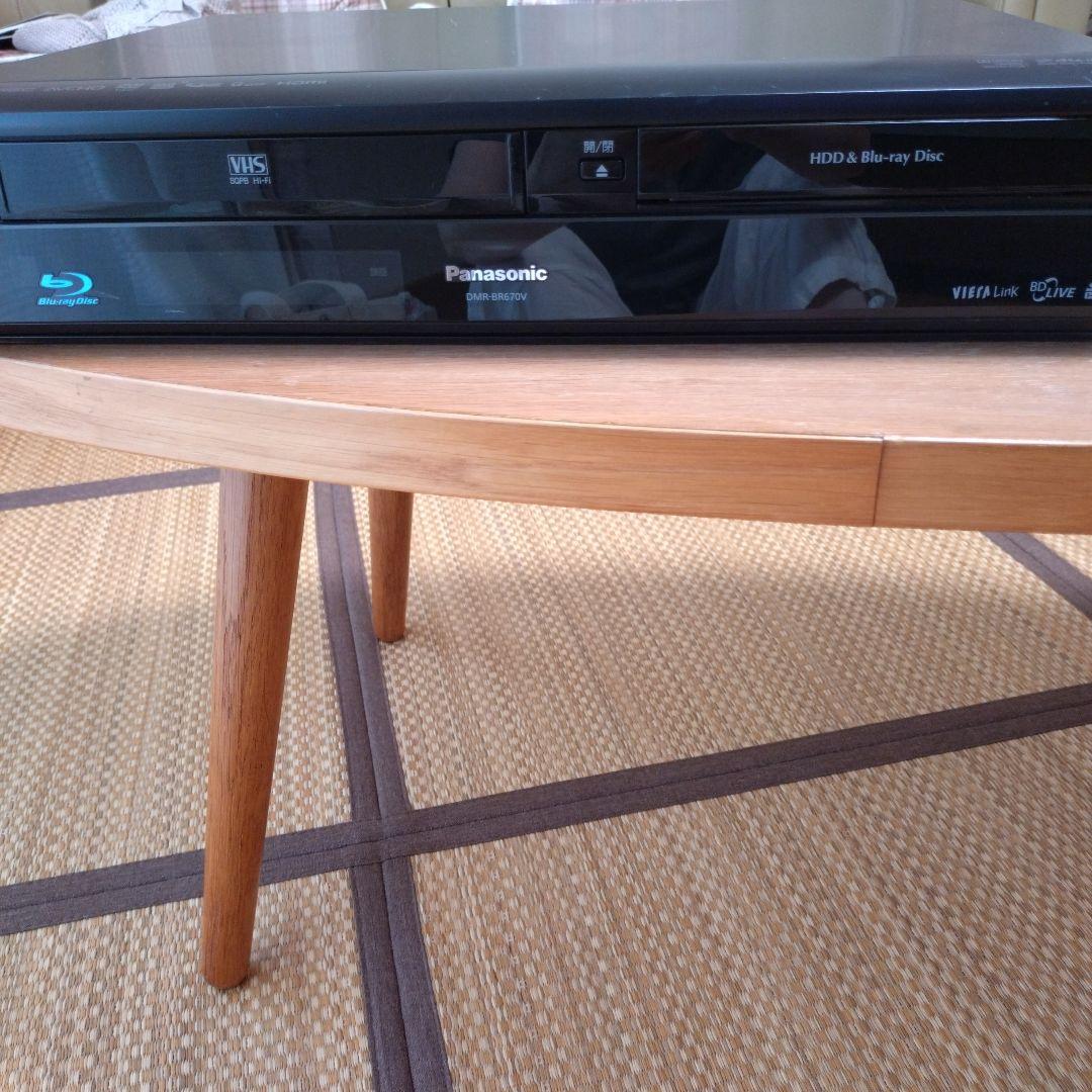 Ｐanasonic Ｂlu-ray DVD ビデオ一体型DMR-BR670Ｖ