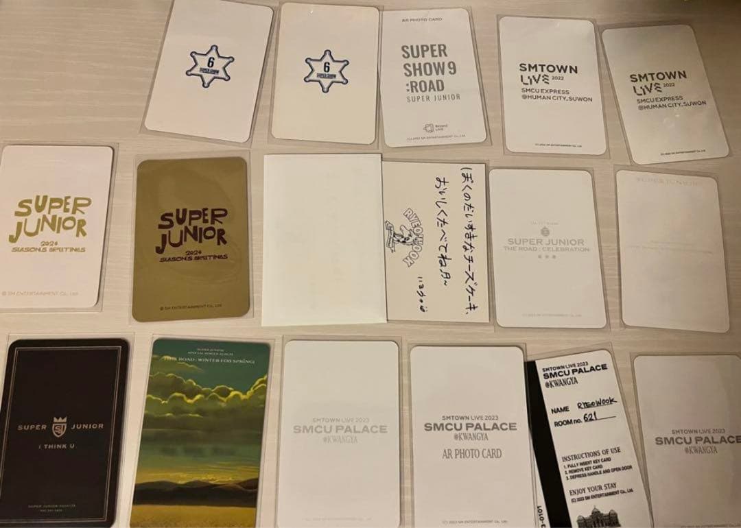 SUPER JUNIOR リョウク　トレカまとめ売り