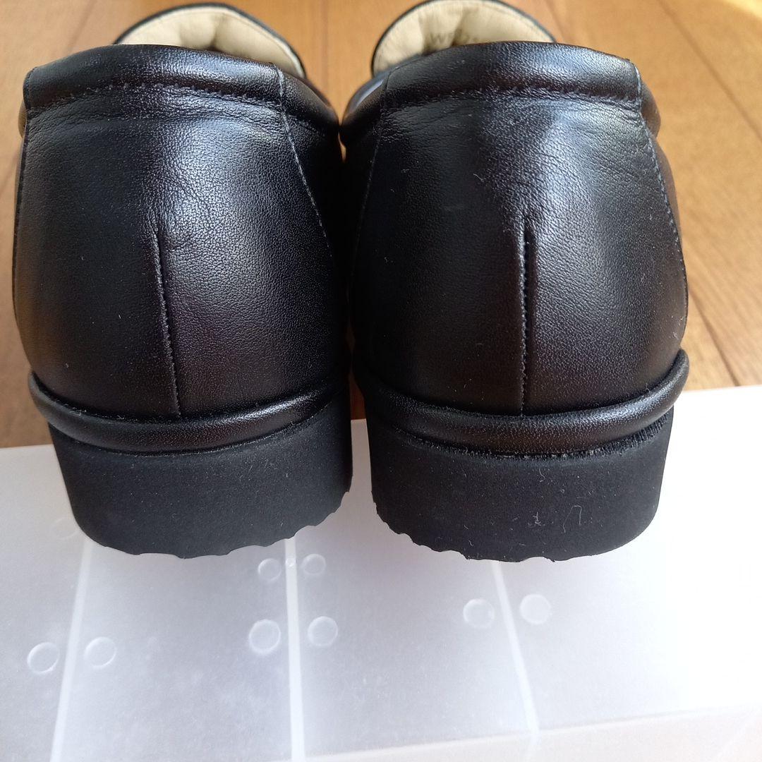 快適☆pedala　新品ブラック ローファー