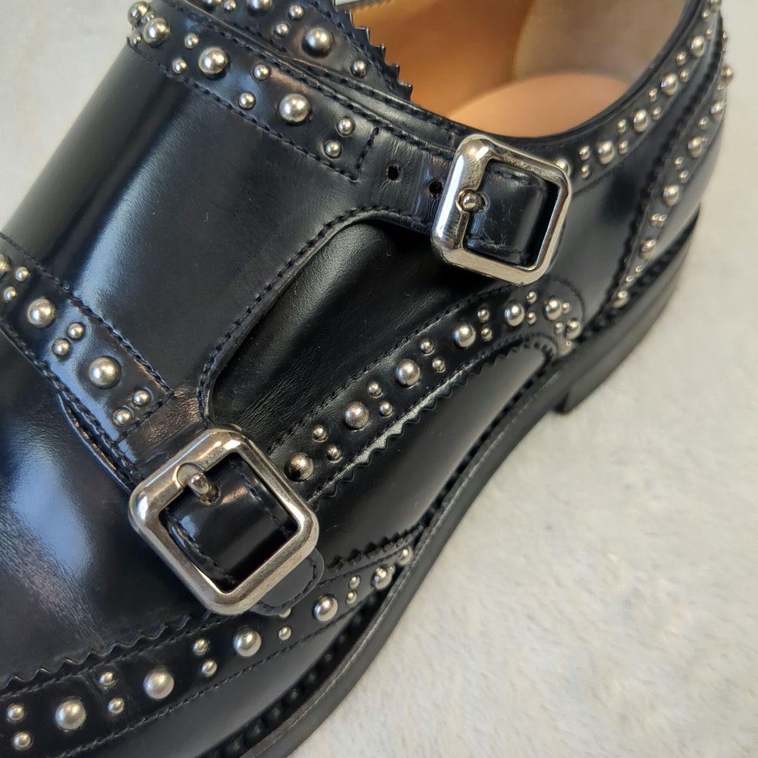 Church's チャーチ LANA MET レザー ブラック サイズ36