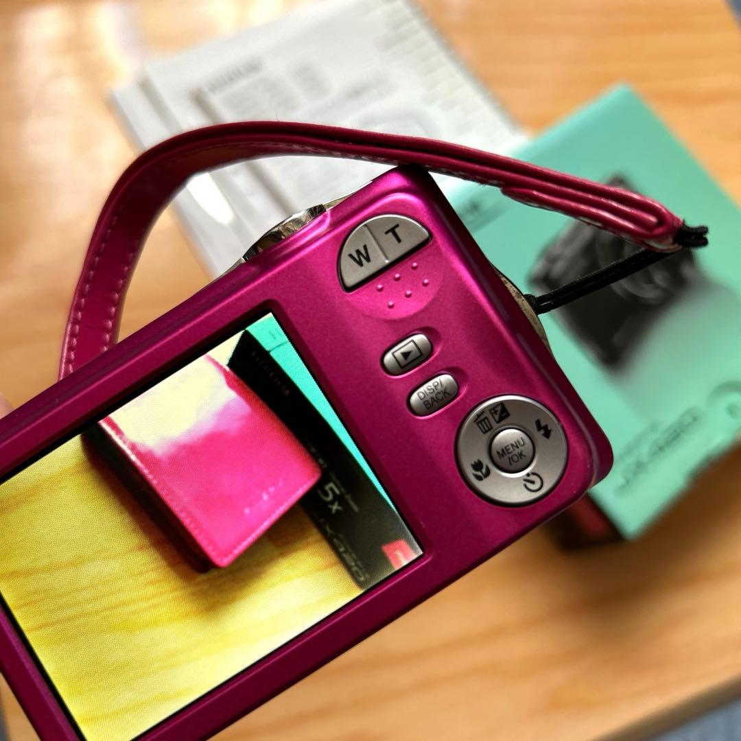 FUJIFILM デジカメ FINEPIX JX420 PINK