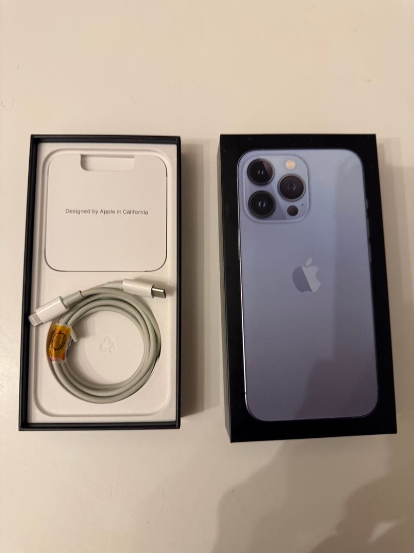 【ちあき】Apple iPhone 13 Pro 256GB シエラブルー