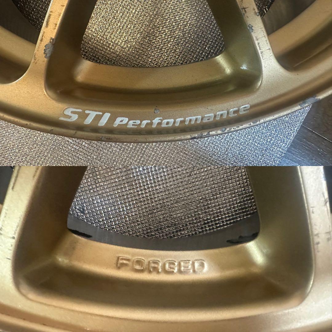 スバル STI パフォーマンス 18インチ8J ET53 5穴114.3